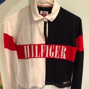 Women’s Tommy Hilfiger Half Button Down
